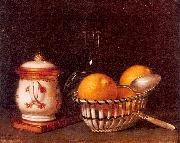 Peale, Raphaelle Lemons and Sugar USA oil painting artist